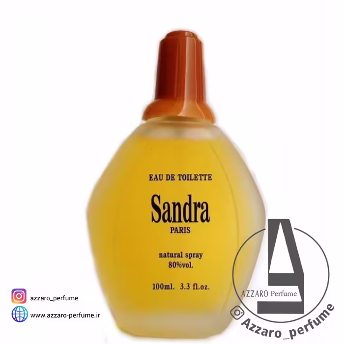 ادکلن ساندرا پاریس Sandra Paris جعبه فلزی حجم 100 میل