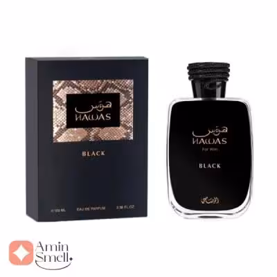 ادکلن مردانه هوس بلک الرصاصی | Rasasi Hawas Black