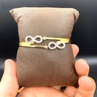 دستبند النگویی استیل 006