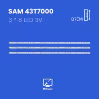 بک لایت تلویزیون سام مدل 43T7000