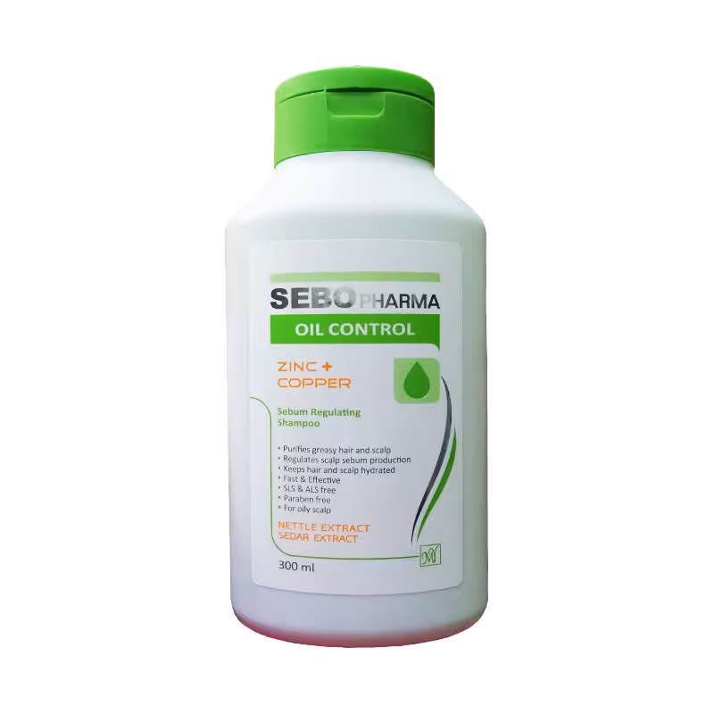 شامپو موی چرب سبوفارما مدل Oil Control حجم 300 میلی لیتر