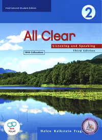 کتاب انگلیسی All Clear 2 Listening and Speaking 3th Edition