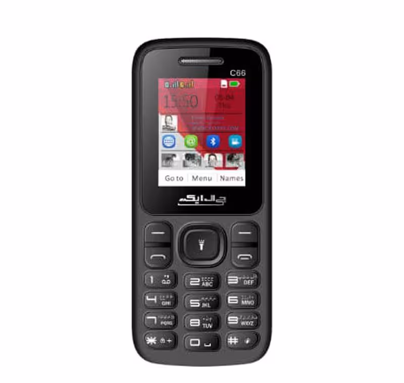 گوشی موبایل جی ال ایکس دوسیم کارت مدل GLX C66