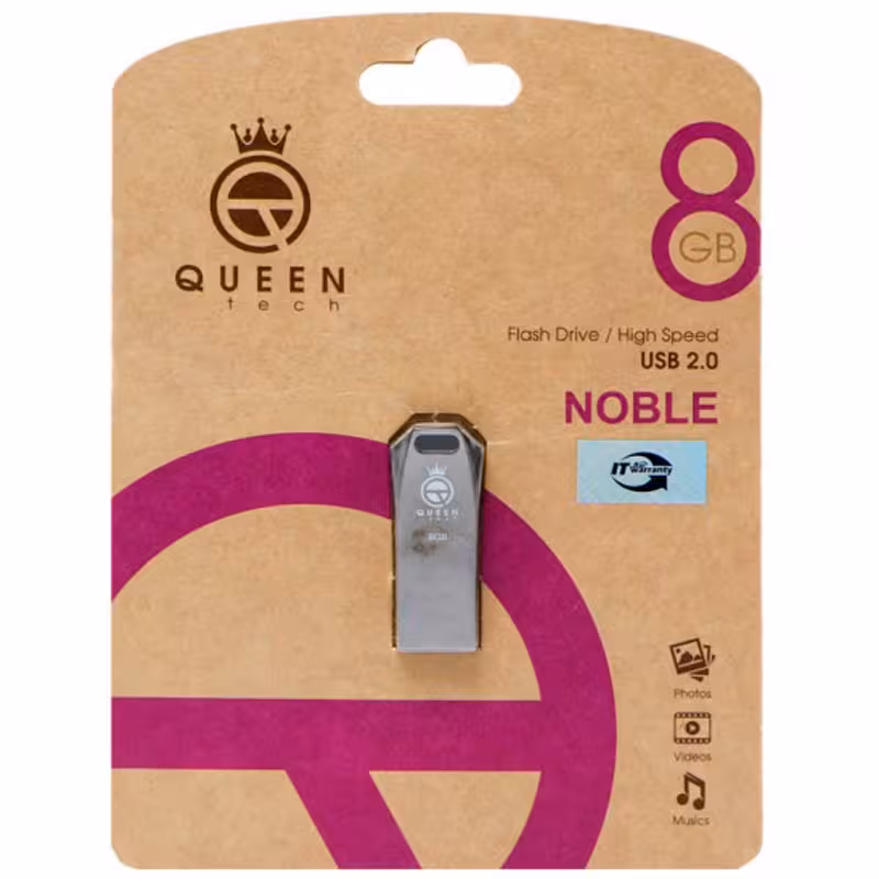 فلش مموری کوئین تک مدل NOBLE ظرفیت 8 گیگابایت