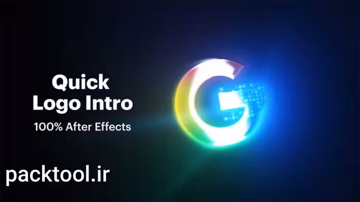 دانلود پروژه آماده افتر افکت نمایش لوگو و آرم Quick Logo Reveal - پک تول