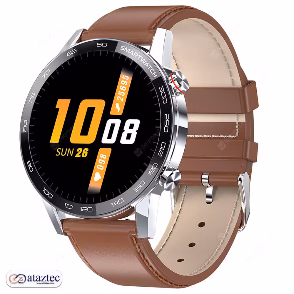 ساعت هوشمند مدل L16 | با امکانات ECG، IP68، مانیتور خواب خودکار، کنترل موسیقی و 34 واچ‌فیس