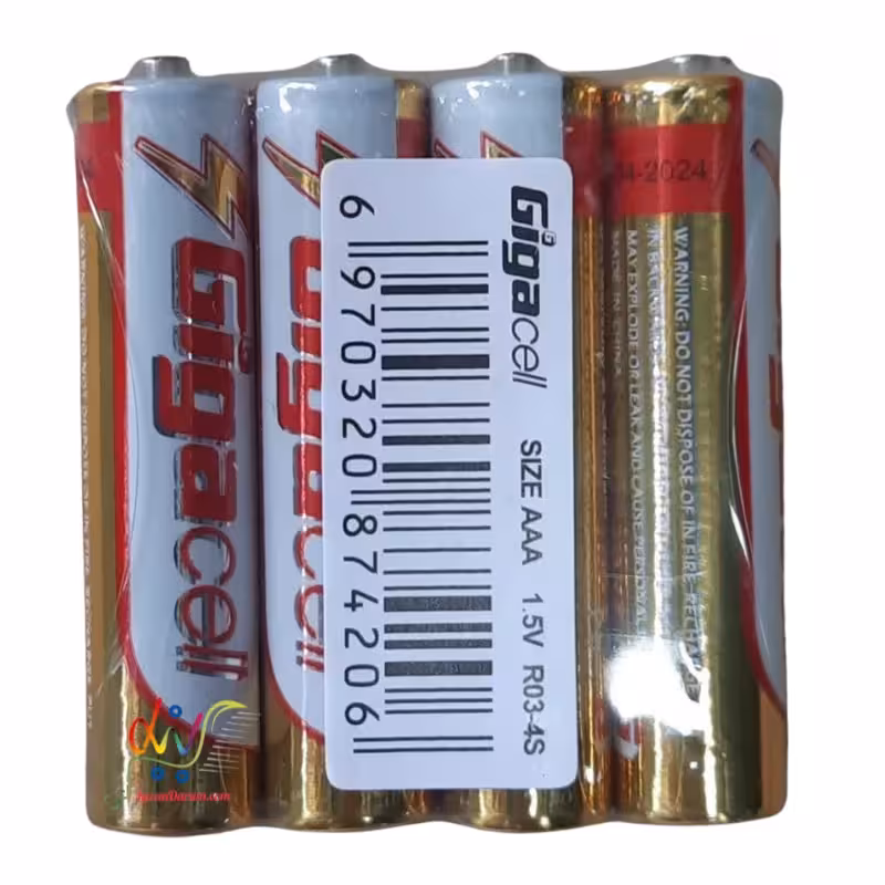 باطری نیم قلمی GigaCell Ultra Heavy Duty شرینگ