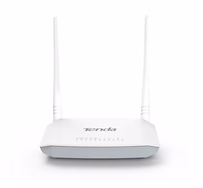 مودم روتر ADSL2 Plus بی‌سیم N300 تندا مدل D301 V2