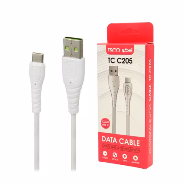 کابل تایپ سی tcc205 تسکو