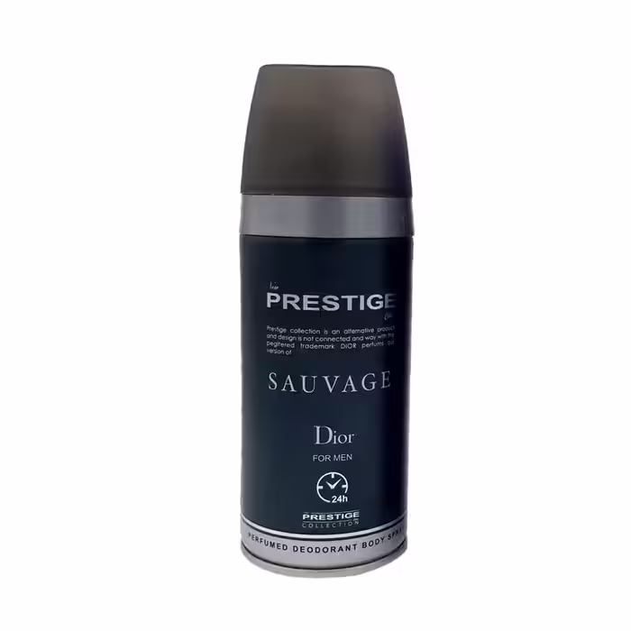اسپری خوشبو کننده بدن مردانه پرستیژ مدل SAUVAGE کد MM10 حجم 150 میلی لیتر