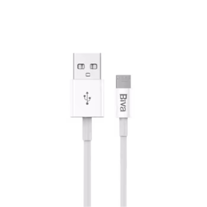 کابل MicroUSB بیوا مدل C-10V طول 1.2 متر 2.4 آمپر
