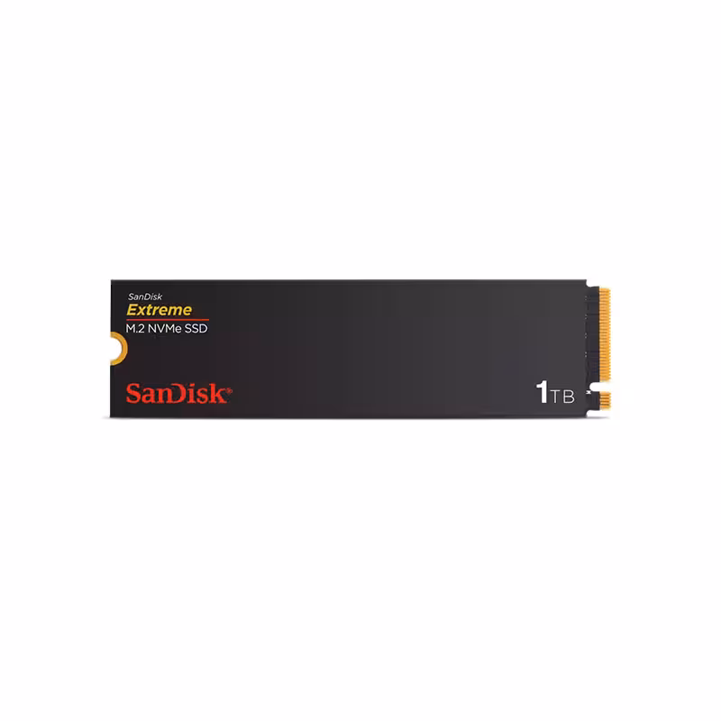 اس اس دی WD SanDisk EXTREME M.2 NVMe SSD – 1TB GEN 4 5150MB/s