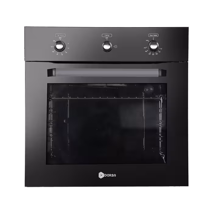 فر برقی توکار درسا مدل سارینا شیشه مشکی