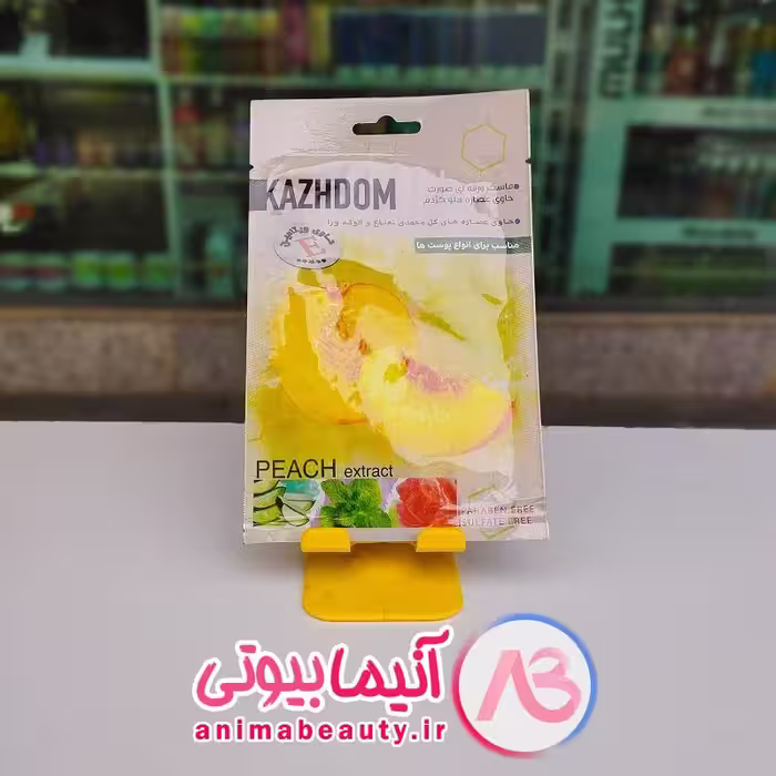 ماسک ورقه ای صورت 25g حاوی عصاره هلو کژدم
