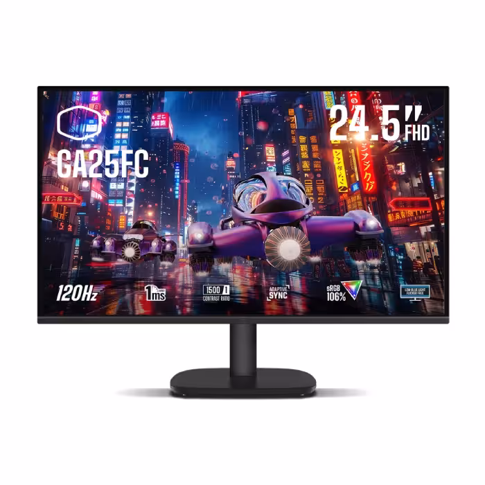 Cooler Master GA25FC 24.5 Inch 120 Hz IPS FHD Flat Gaming Monitor