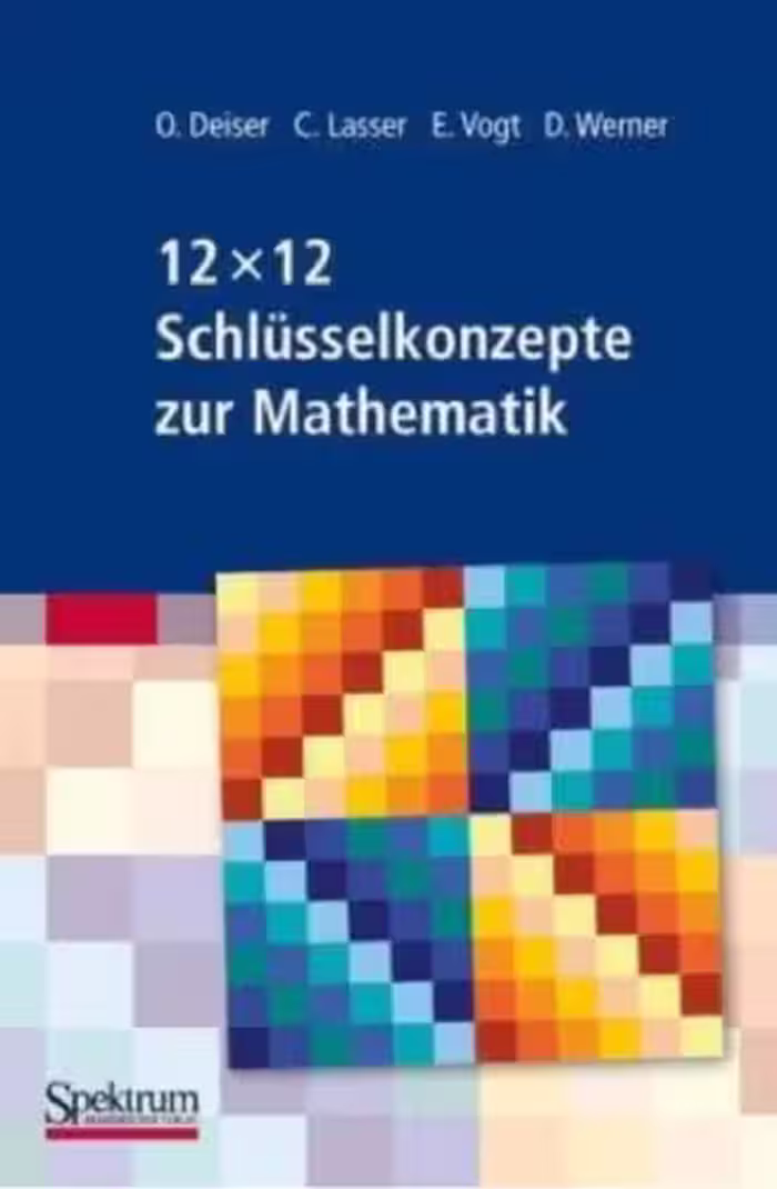 خرید و دانلود نسخه کامل کتاب 12 x 12 Schlüsselkonzepte zur Mathematik