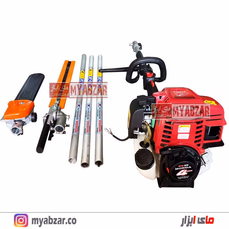 دستگاه علف تراش و شاخه بر 4 کاره هوندا (DS کره جنوبی) DS HONDA GX35