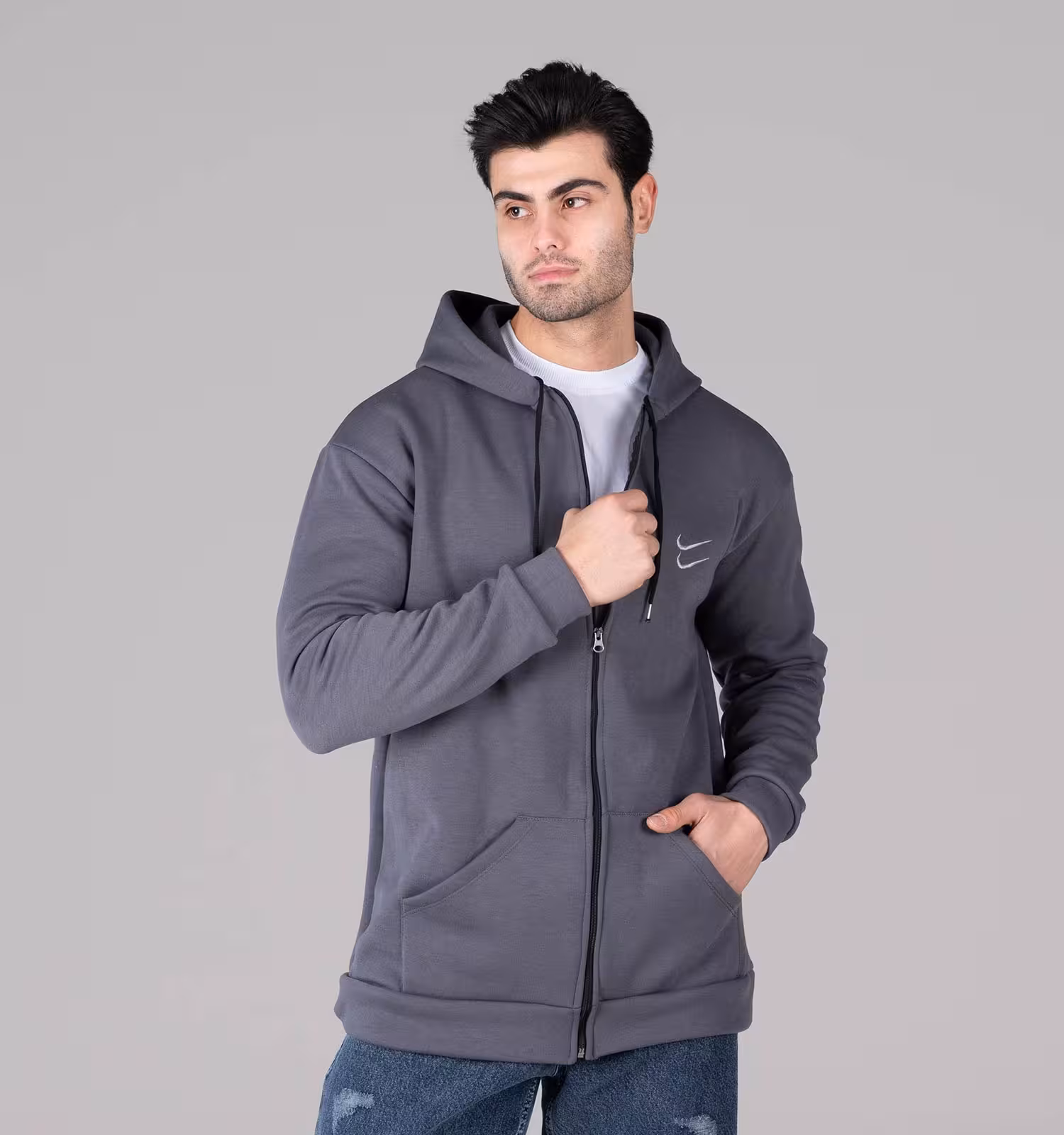 هودی مردانه کلاه دار ساده Nike