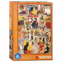 پازل 1000 تکه یوروگرافیکس Eurographics طرح  تئاتر و اپرا، پوسترهای قدیمی