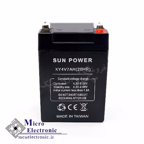 باتری سیلد اسید 4 ولت 6 آمپر