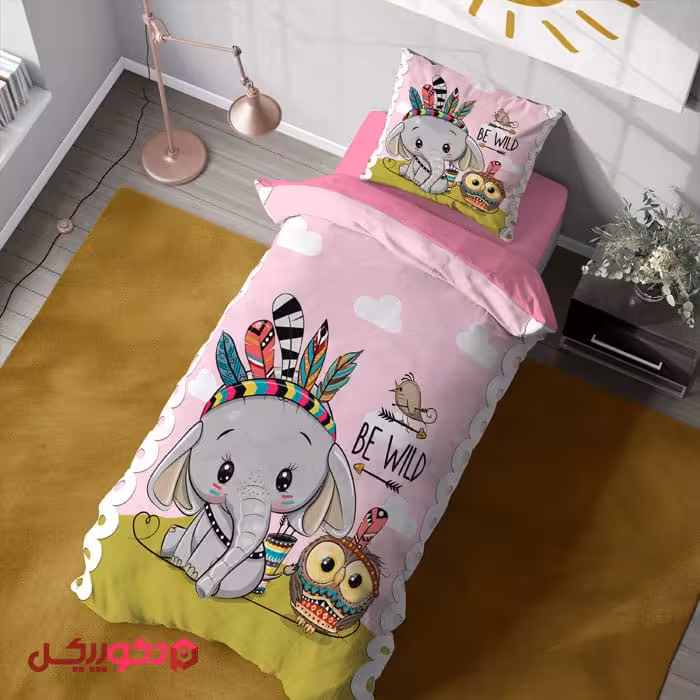 روتختی سه بعدی فیل و جغد BD877