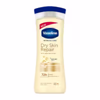 لوسیون بدن وازلین Vaseline مدل Dry skin repair اصل | حجم 400 میلی لیتر