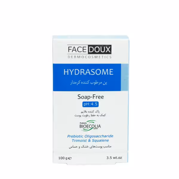 پن مرطوب کننده دست و بدن فیس دوکس مدل هیدرازوم Facedoux Hydrasome Syndet bar