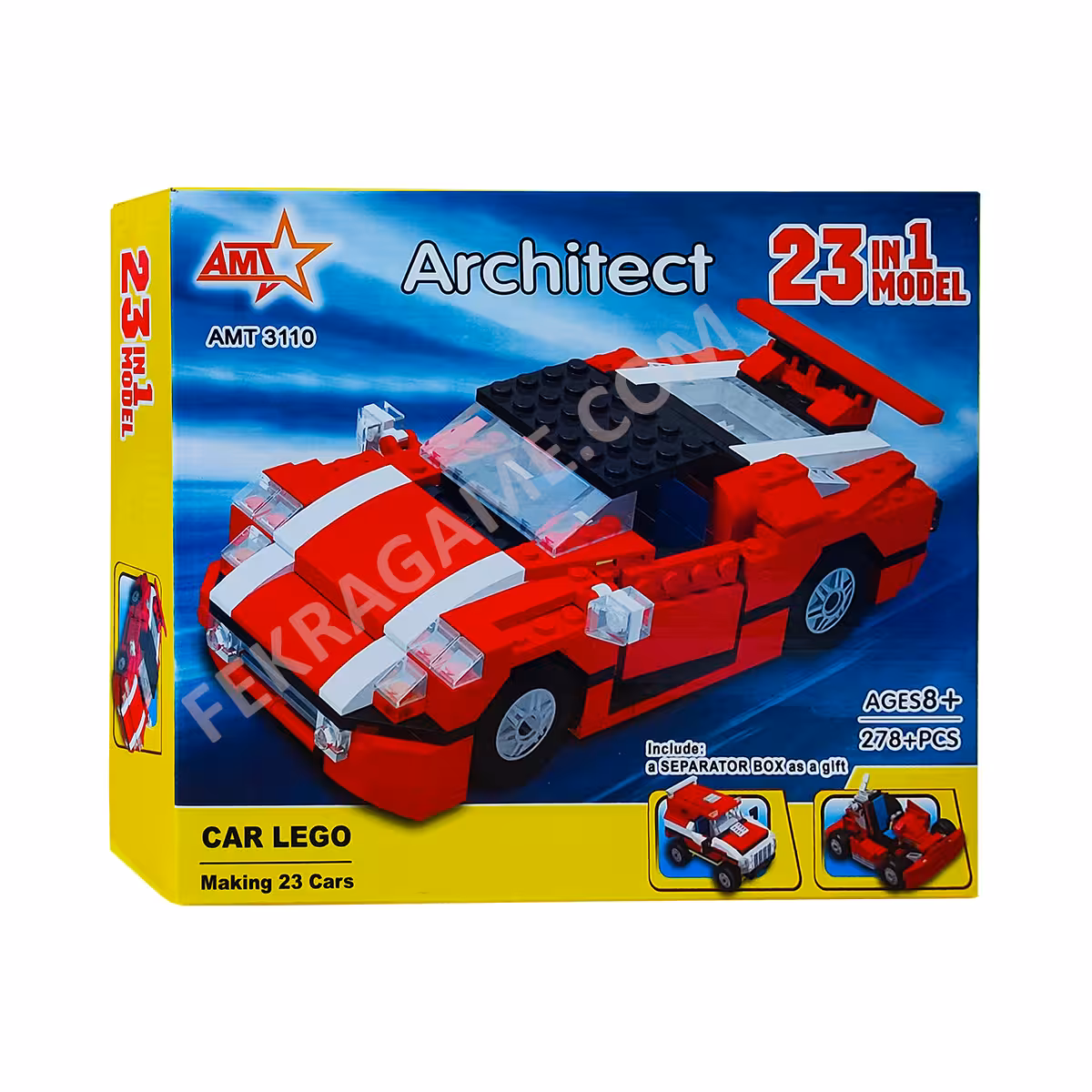 لگو ماشین 23 مدل ای ام تی