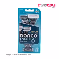 خودتراش دورکو مدل pace 6 disposable بسته 3 عددی