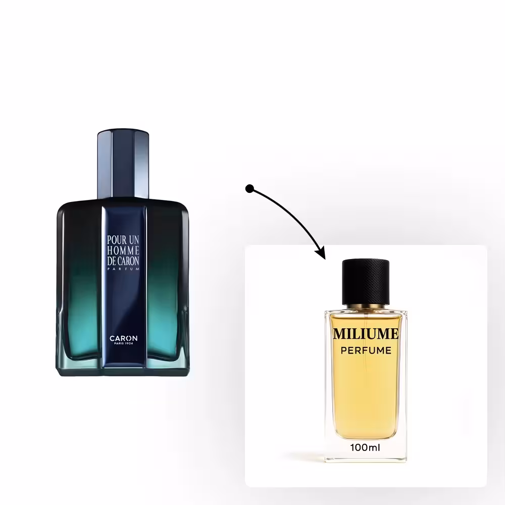 اسانس عطر Caron Pour Un Homme 125ml برند RenneTouch - کد 1572 - کارون پوران هوم شاه 100ML - میلیوم پرفیوم