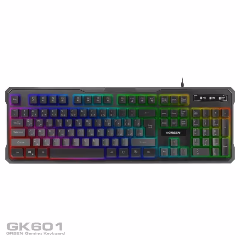 کیبورد گرین مدل GK601-RGB - فروشگاه اینترنتی سیب سبز