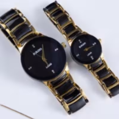 ست و تکی ساعت رادو بند سرامیکی