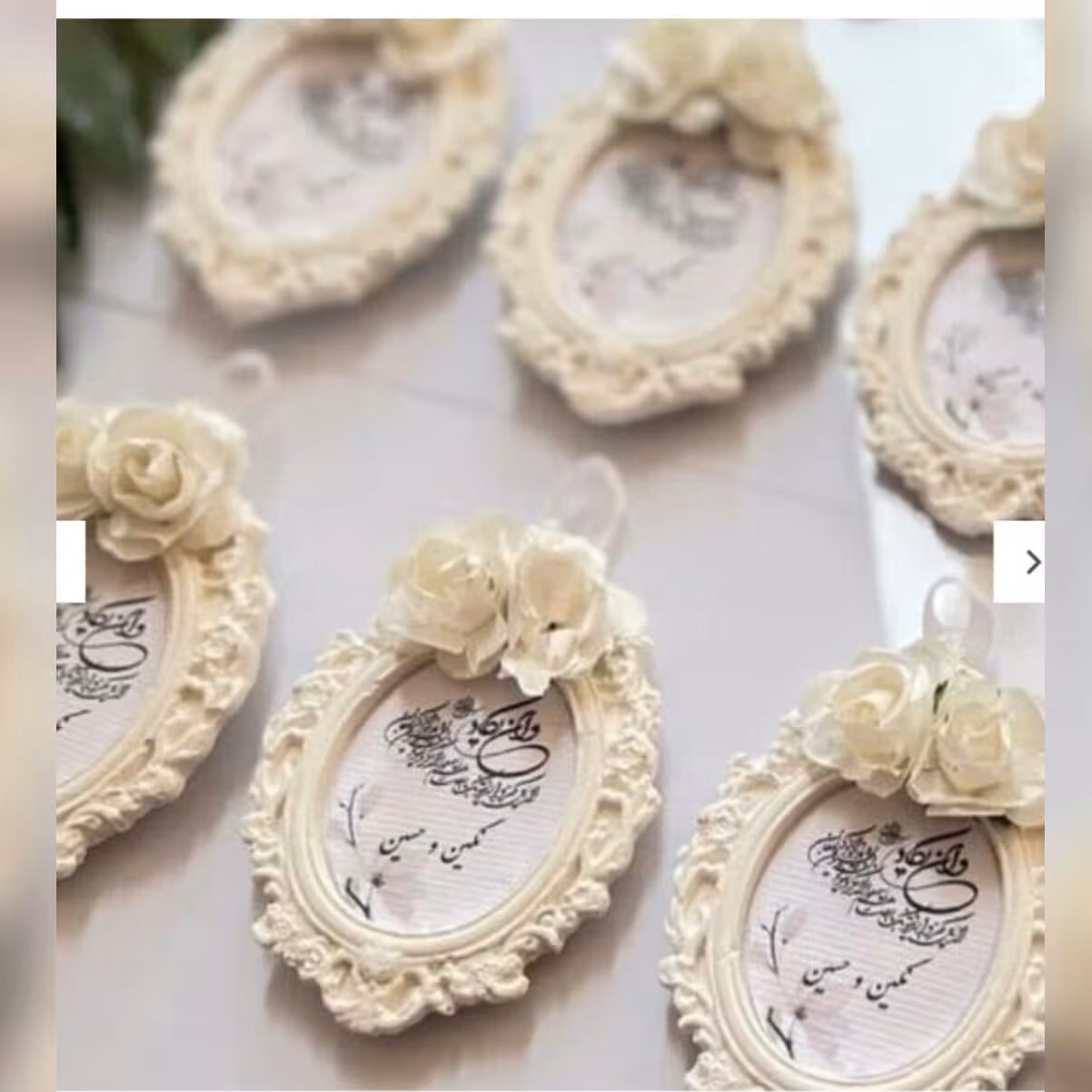 گیفت قاب وانیکاد دانتل گیفت هدیه عروسی عقد و جشن تکلیف قیمت مناسب 