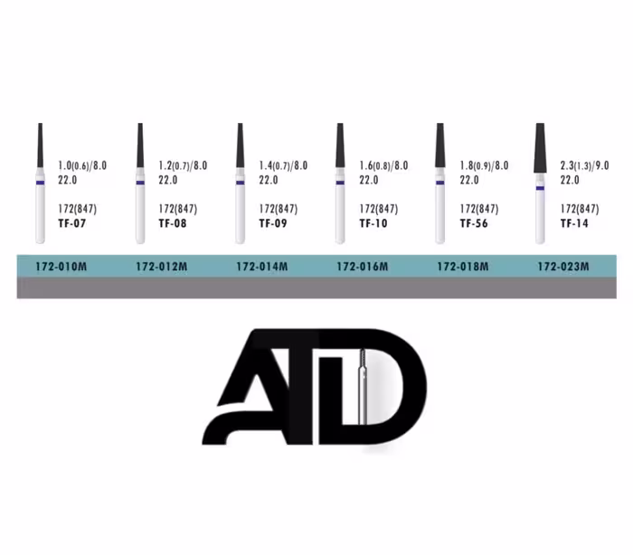 فرز ATD Flat End Cone (بسته 5 عددی)
