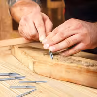 چوب ساب نیزه ای سه پر مدل jt-6 مجموعه 6 عددی