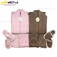 سرویس حوله عروس و داماد 10تکه ژاکارد برجسته برند MURDUM