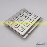 کیپد استیل 3×4 انگلیسی سفارشی ST 3×4-ES