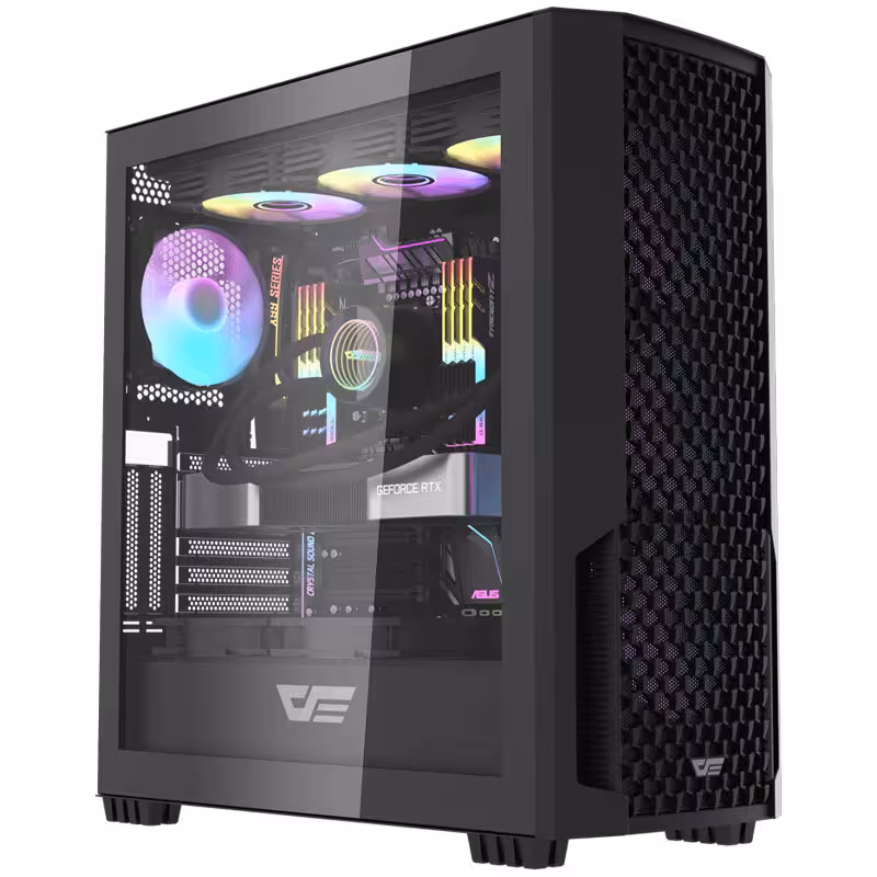 کیس کامپیوتر دارک فلش مدل DarkFlash DF2100