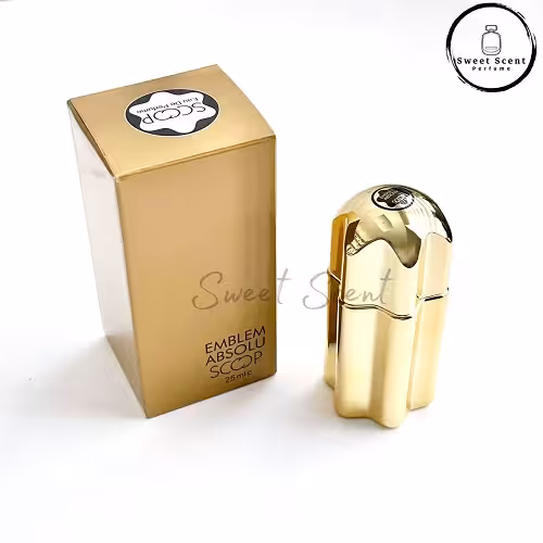 عطر ادکلن مینی مونت بلنک امبلم ابسولو( امبلم گلد-طلایی) اسکوپ | Mont Blanc Emblem Absolu Scoop حجم 25 میل