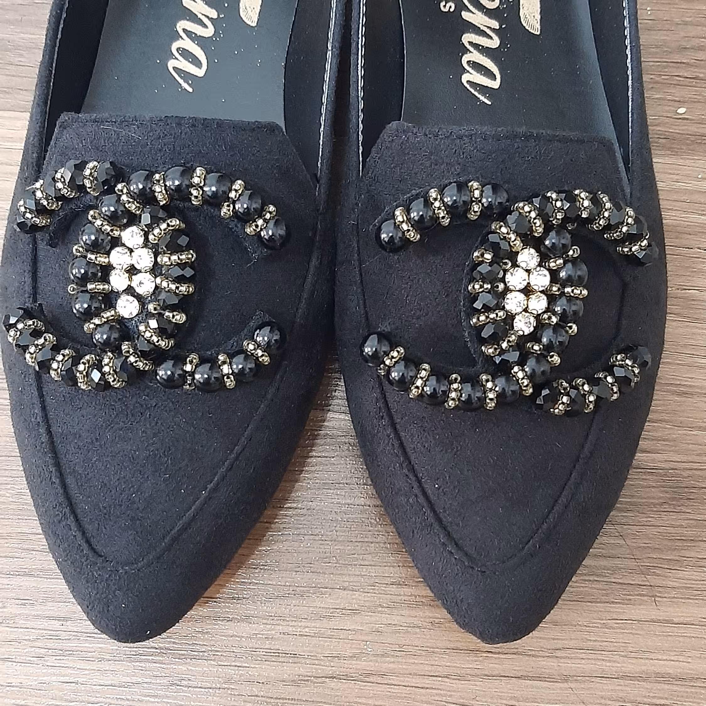 کفش جواهر دوزی کد11