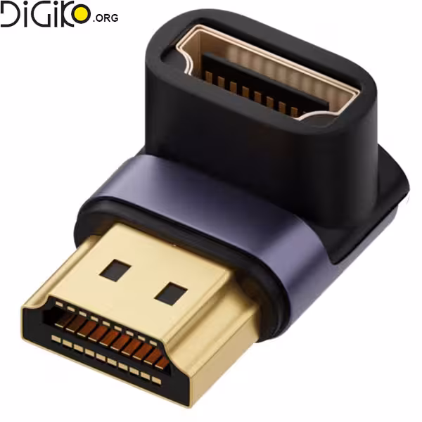 تبدیل نری به مادگی 90 درجه HDMI 2.1 8K مینی تک