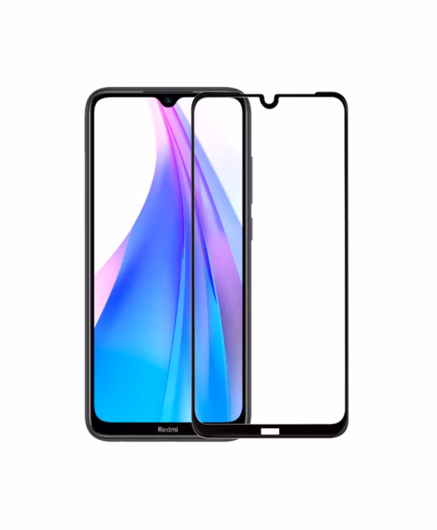 محافظ تمام صفحه نمایش شیشه ای شیائومی Redmi Note 8T
