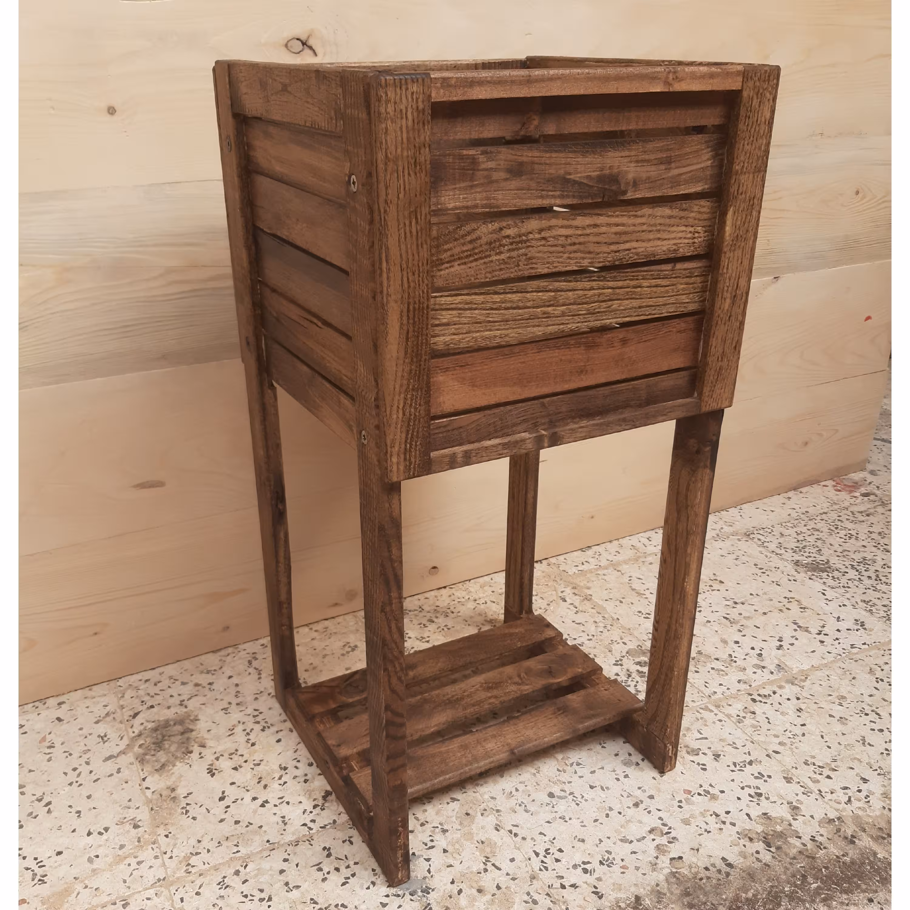 فلاور باکس چوبی ارتفاع 65