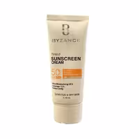 ضد آفتاب بیزانس گلد بژ پوست خشک و حساس spf 50 40ml