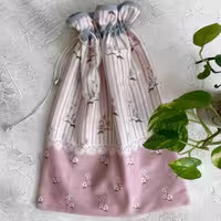 کیسه سبزی مخمل ندا - طرح 38