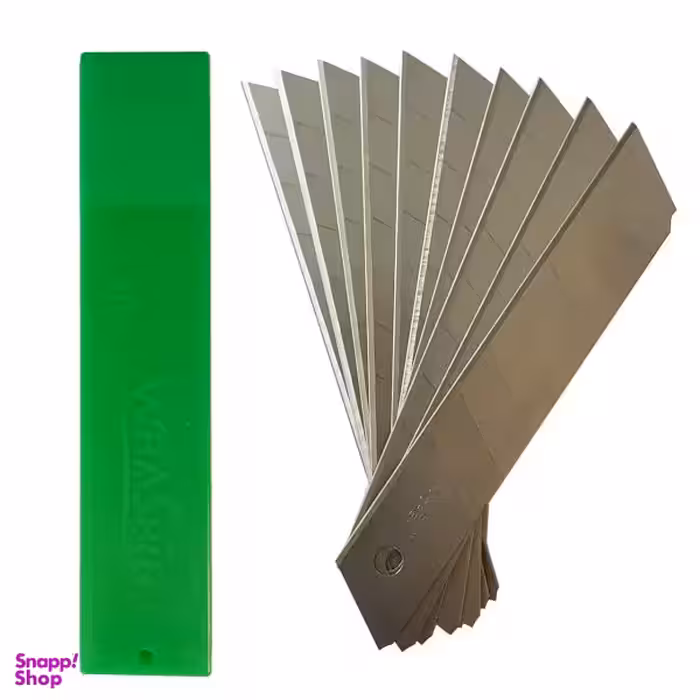 تیغ کاتر واشین کد 18 بسته 10 عددی