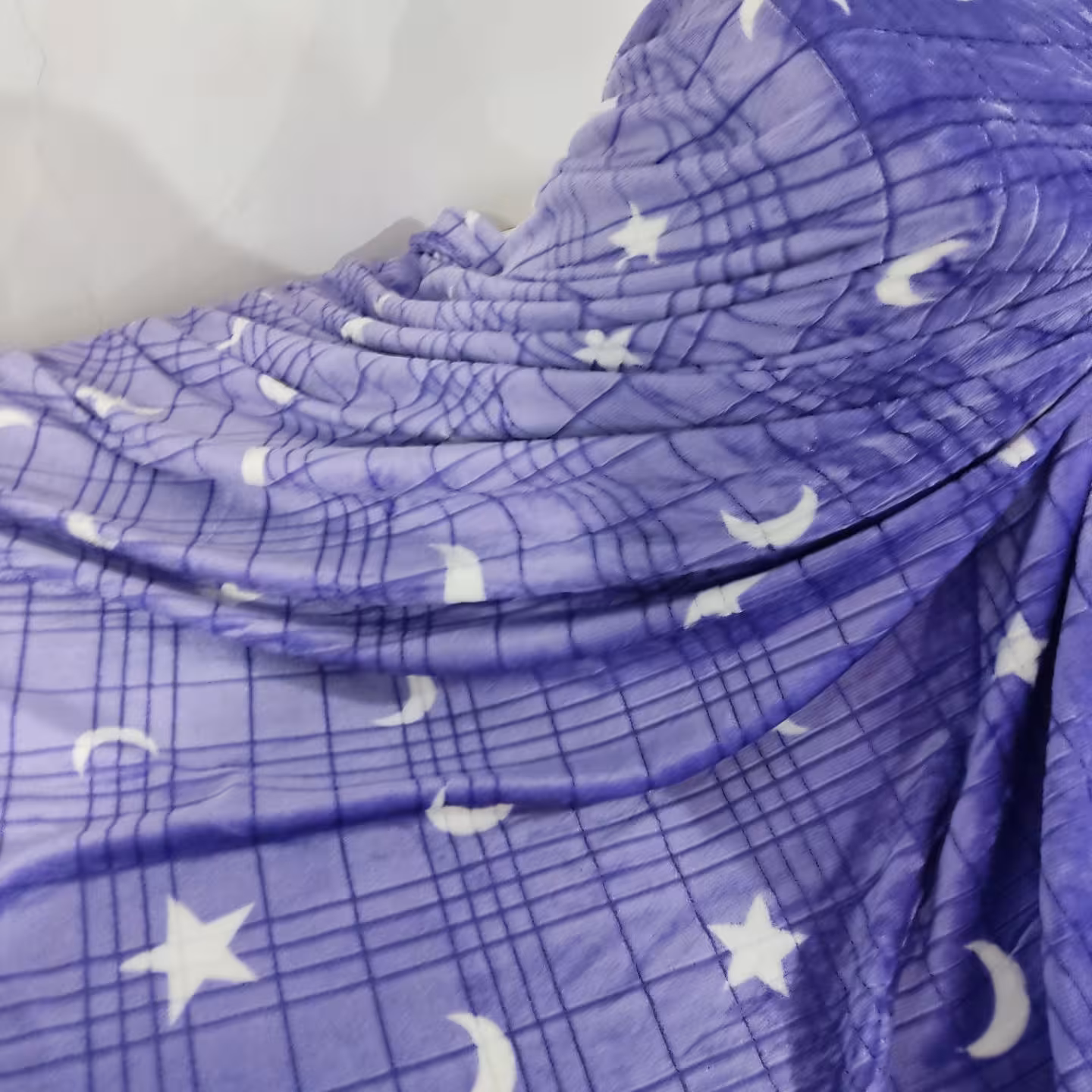 پتو ژله ای مسافرتی دونفره  مدل ماه و ستاره  در طرح و رنگ مختلف