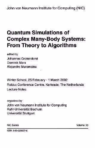 خرید و دانلود نسخه کامل کتاب Quantum Simulations of Complex Many-Body Systems