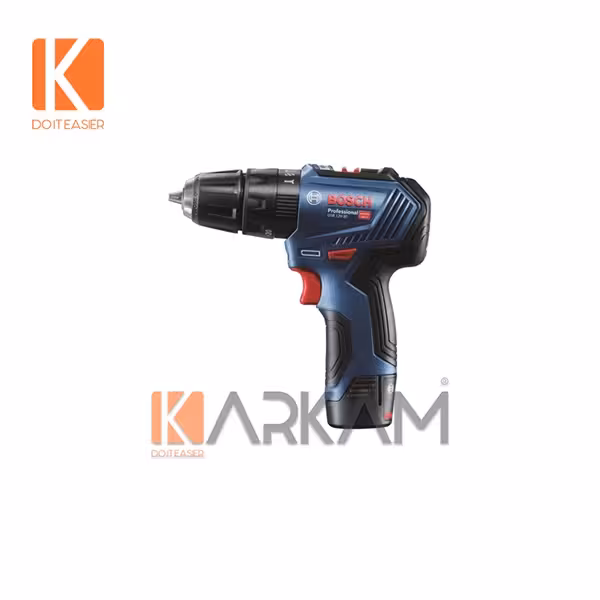 دريل شارژی 10 فلزی 12ولت خشابی GSB12-V30 بوش
