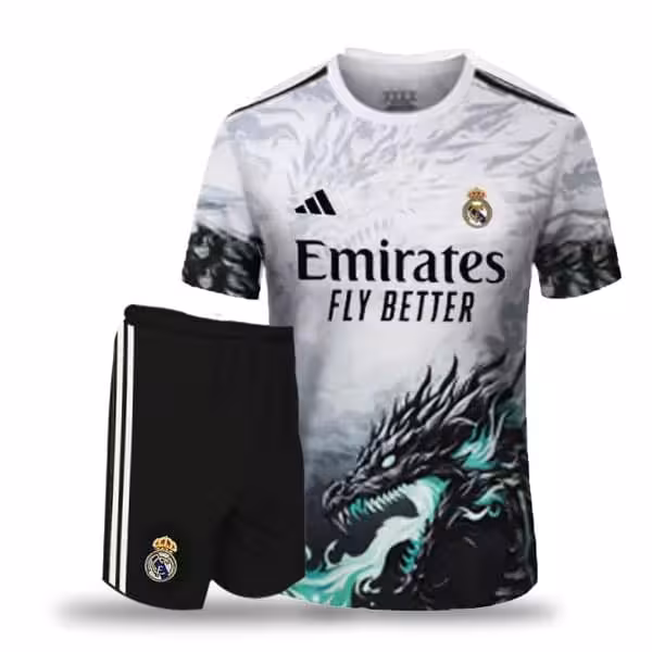 پیراهن و شورت دراگون رئال مادرید 2025/2026 طرح 2